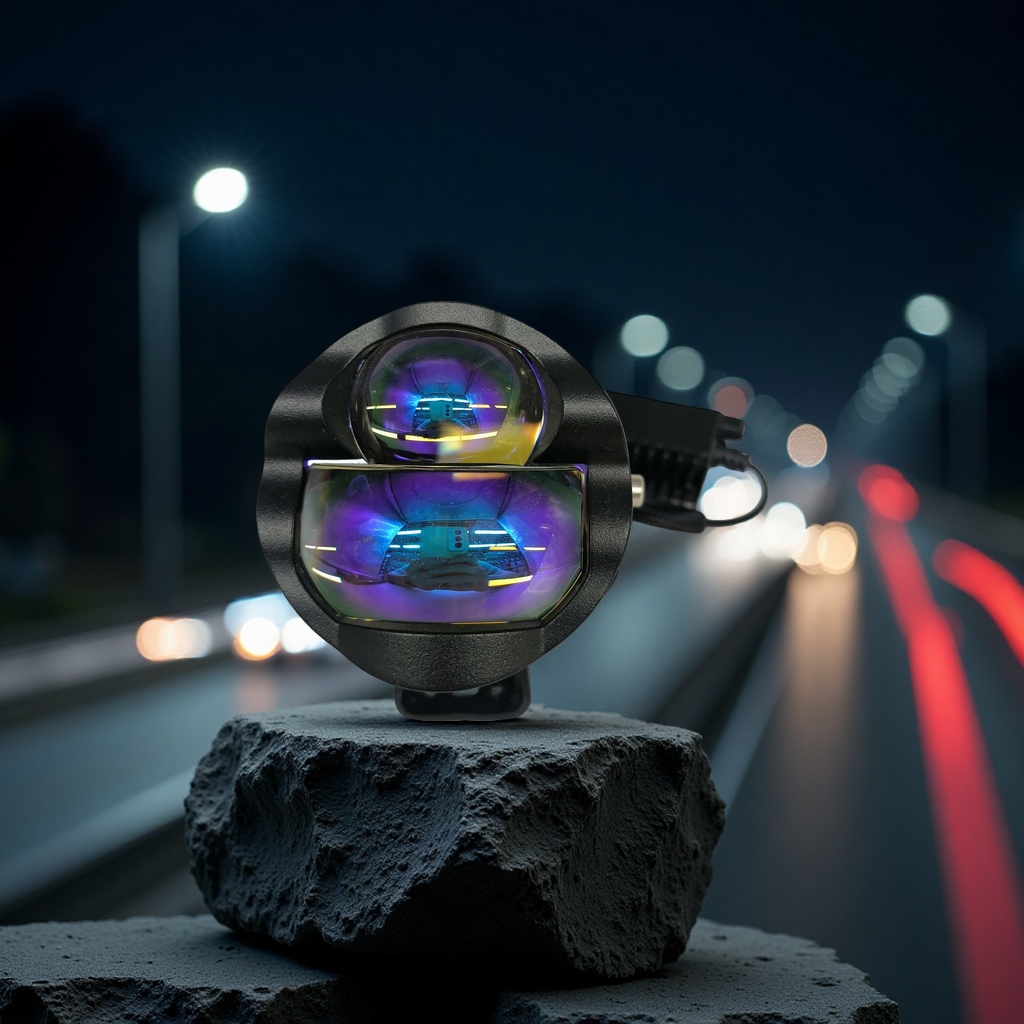 Motorcycle headlamps, spotlights, electric bike headlights, 12V waterproof lighting accessories, universal type