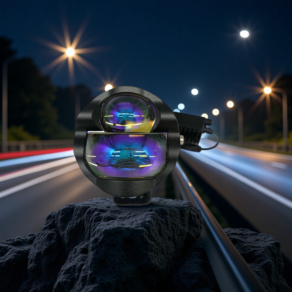 Motorcycle headlamps, spotlights, electric bike headlights, 12V waterproof lighting accessories, universal type Specification image