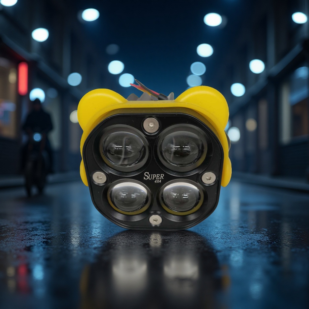 Universal waterproof high-intensity lighting for motorcycle headlights, spotlights and electric bike headlights Specification image