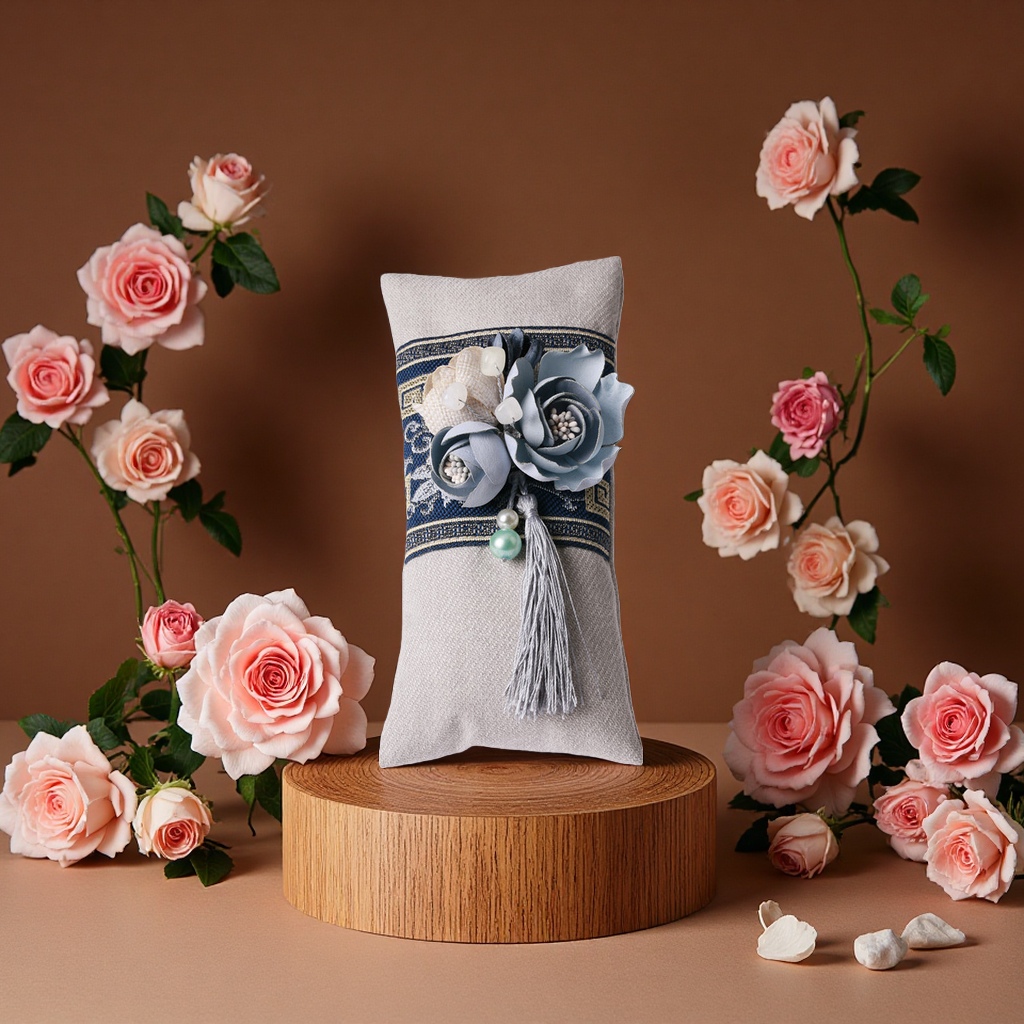 Bamboo charcoal aromatherapy bags, home decoration sachets, car air purifiers, deodorizing and dampness removal