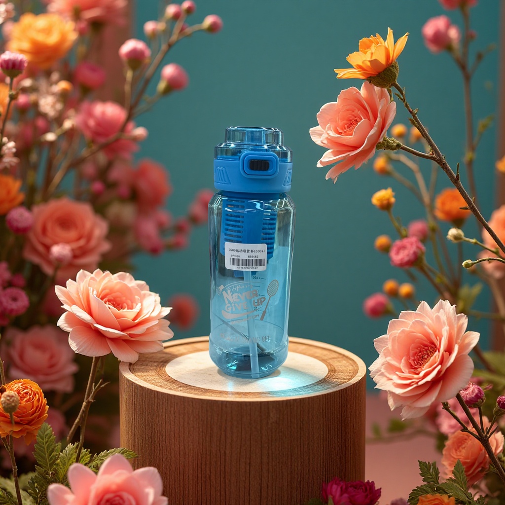 1000ml portable leak-proof large-capacity sports straw cup Application Scenario