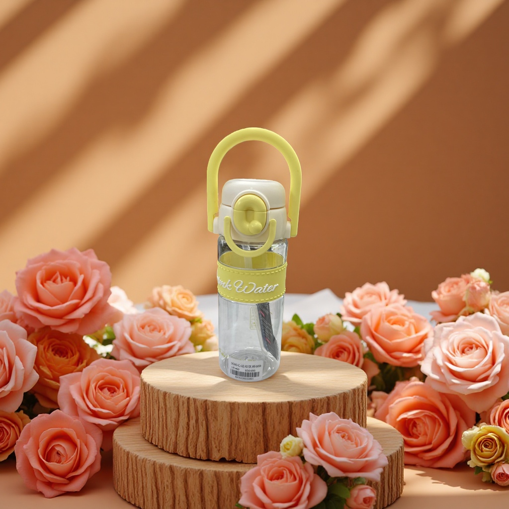 600ml portable large-capacity leak-proof insulated plastic water cup, daily drinking water cup details Picture