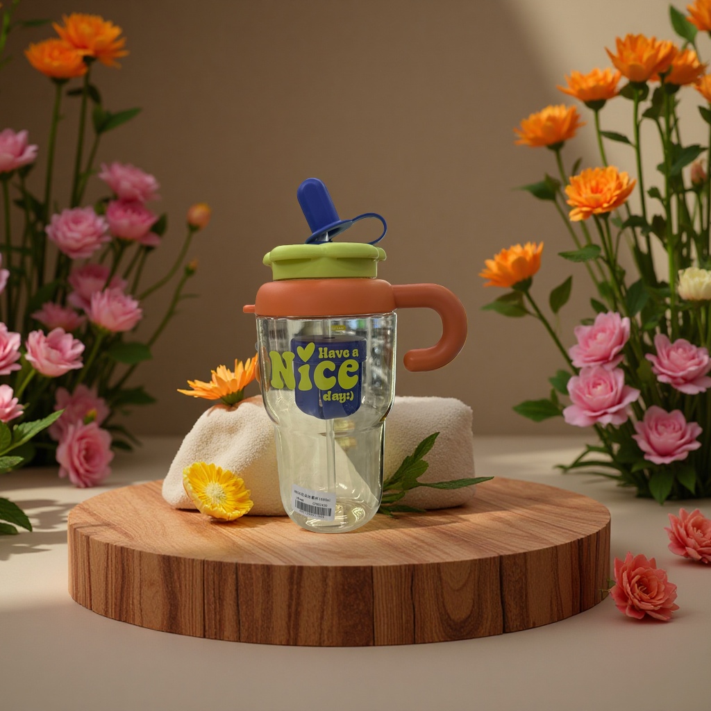 Bingba Cup 1680ml plastic water bottle portable leak-proof insulated cup Specification image