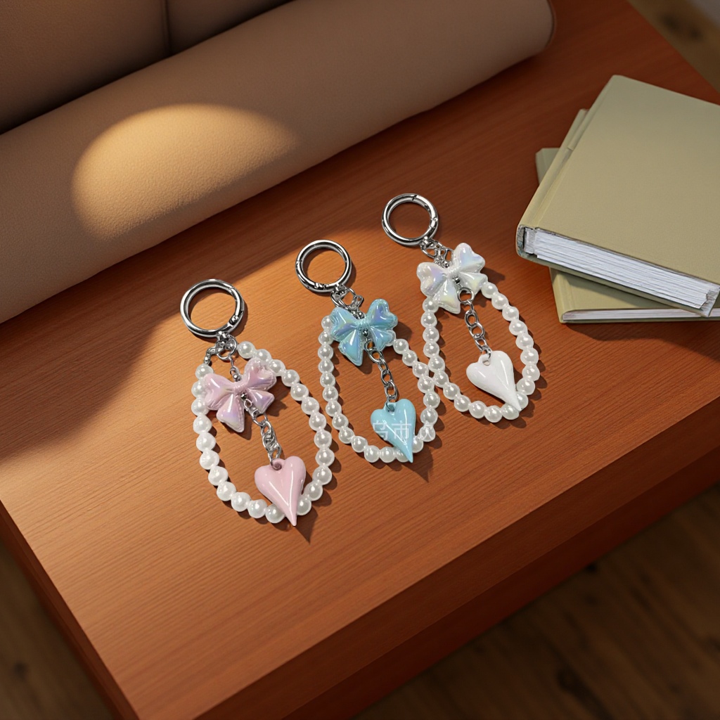 Creative key chain pendants, mini fashionable and personalized key chains, trendy small items, key rings details Picture