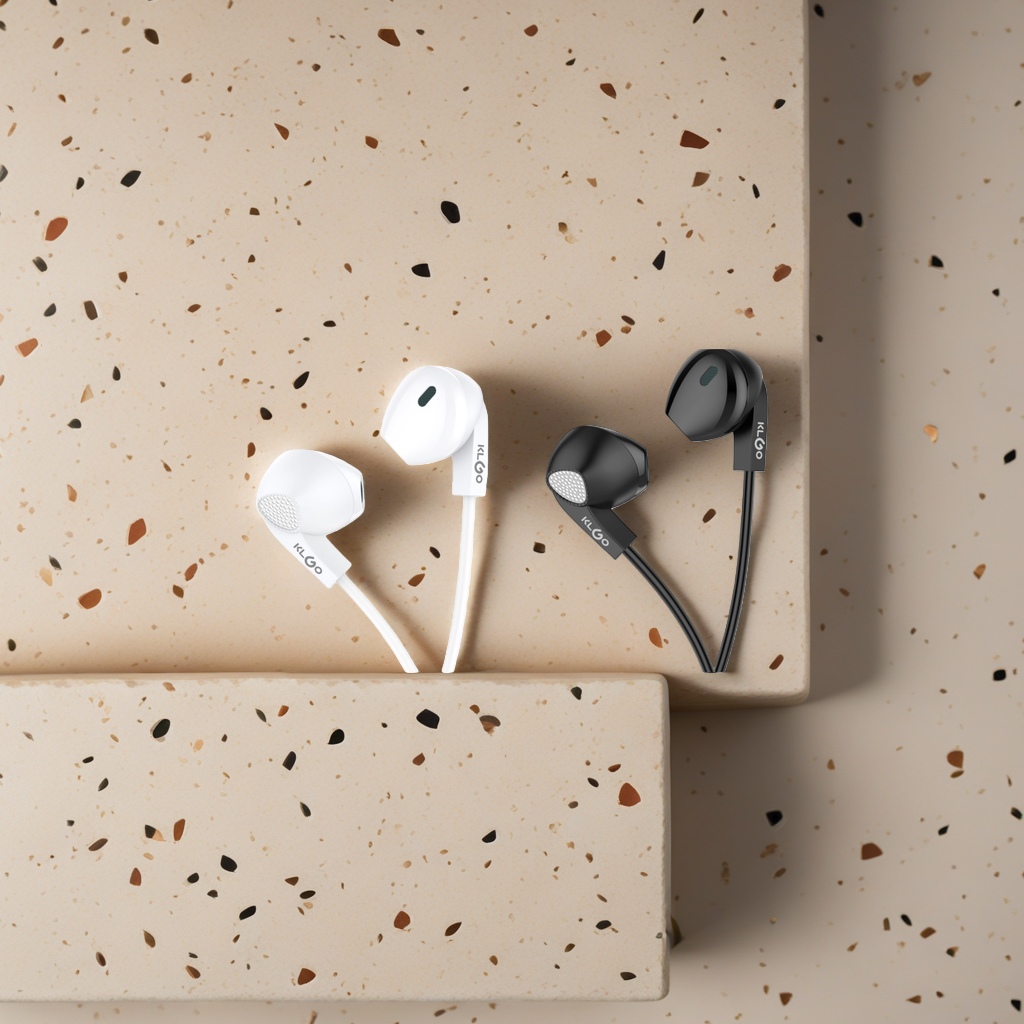 The KS73T wired headphones feature a Type-C port with high-definition audio quality and noise-cancelling Bluetooth connection