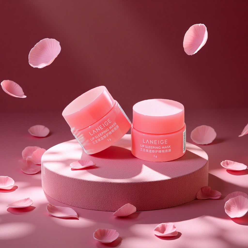 LAN/Zhi Lip Mask Sample 3g Moisturizing, Hydrating, Nourishing, removing dead skin, reducing lip lines, Repairing and moisturizing lips at night, Korea details Picture