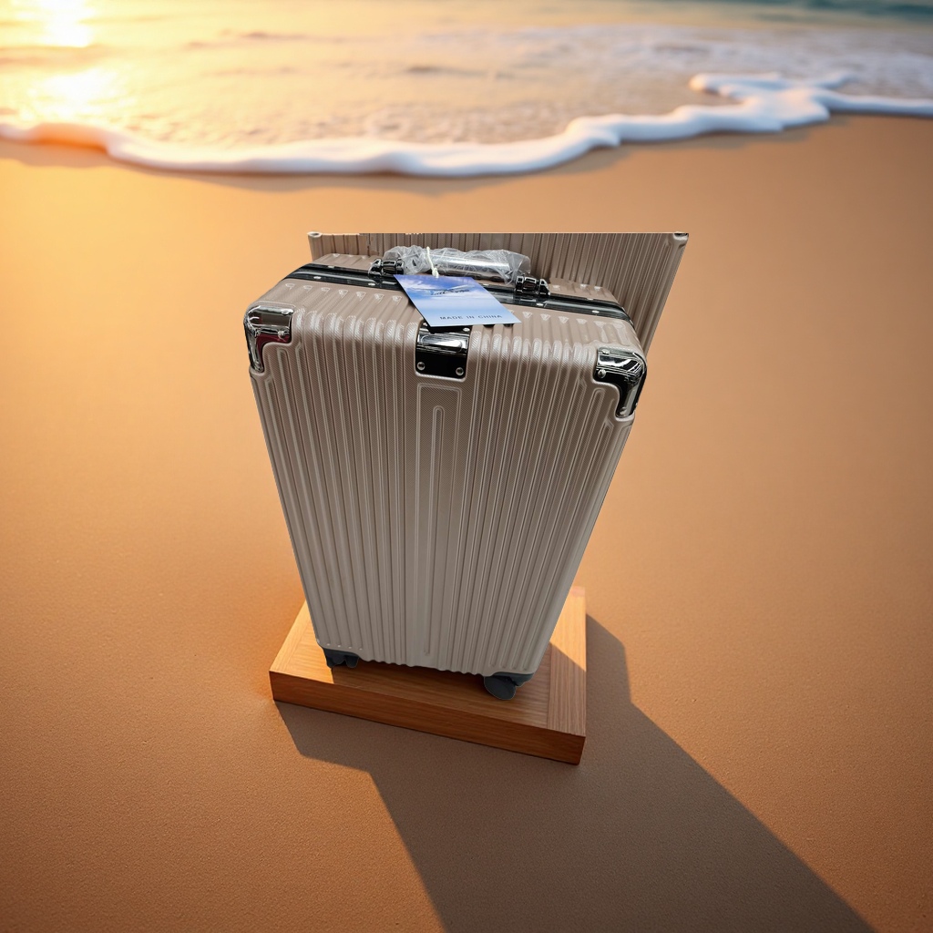 Electric suitcases, lightweight luggage, large capacity, silent wheels, USB charging details Picture