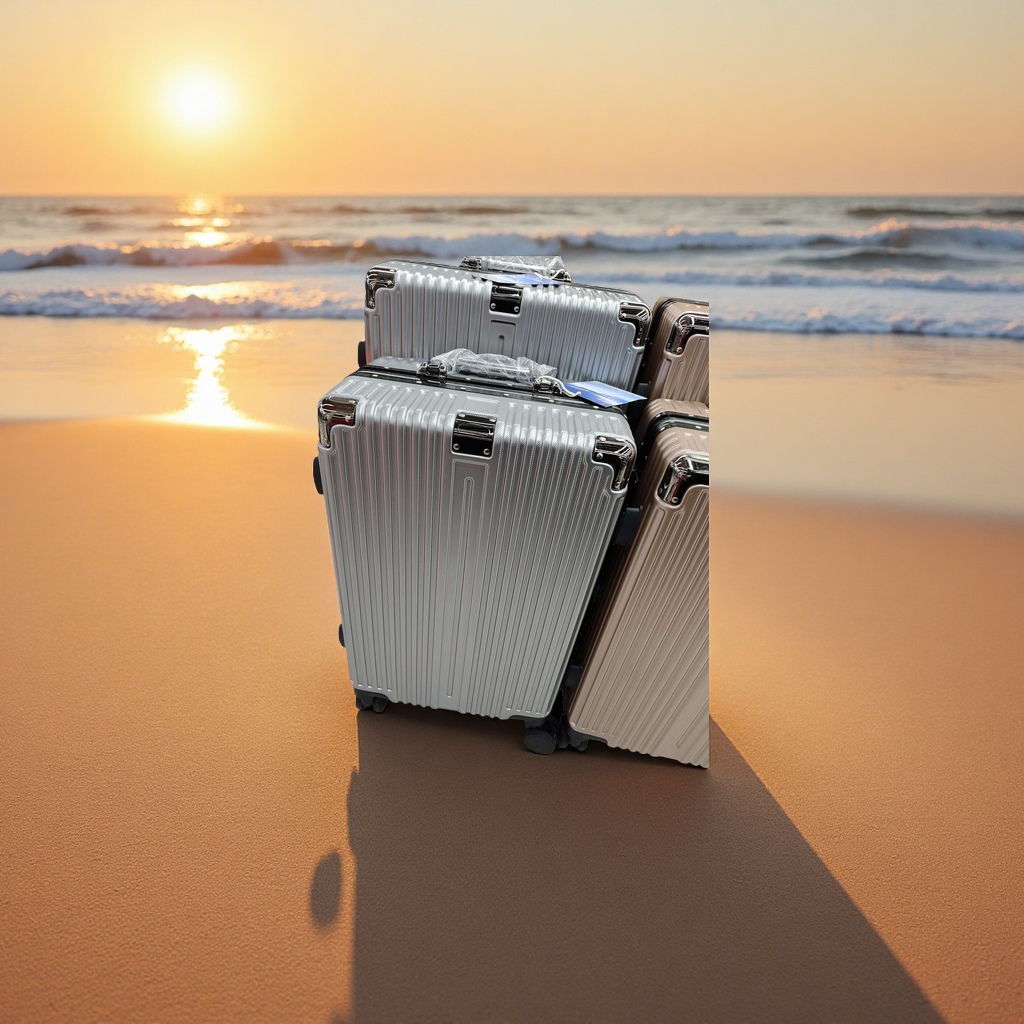 Electric suitcases are lightweight, durable, and have a large capacity. They are a must-have for luggage check-in and boarding details Picture