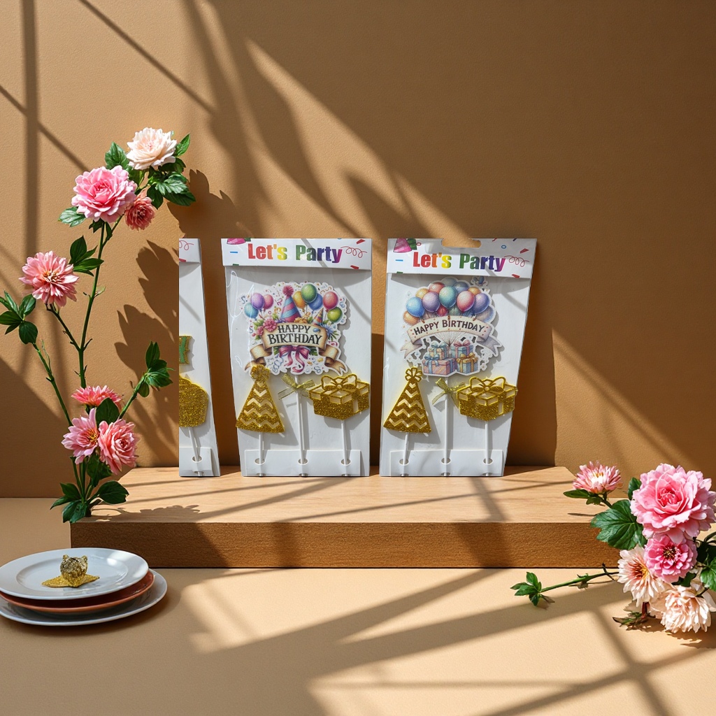 蛋糕插件可食用糖霜装饰配件烘焙工具 Diy蛋糕装饰材料蛋糕插件生日蛋糕插件