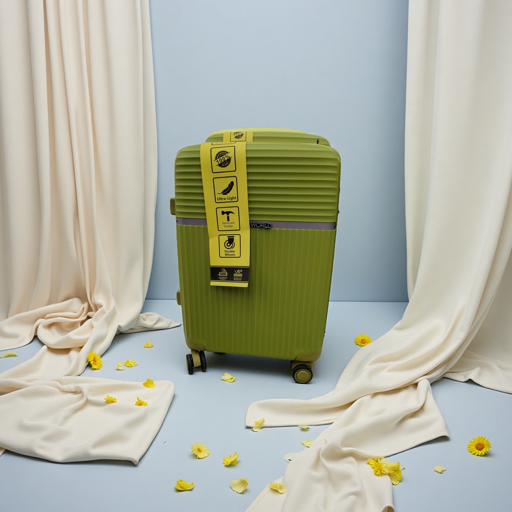 The electric luggage is lightweight, durable, and features a large-capacity carry-on suitcase with wheels and a silent design Application Scenario