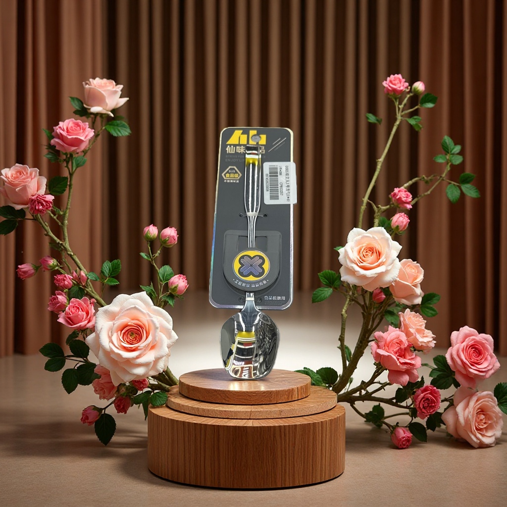 小勺子儿童辅食勺硅胶软头防烫设计