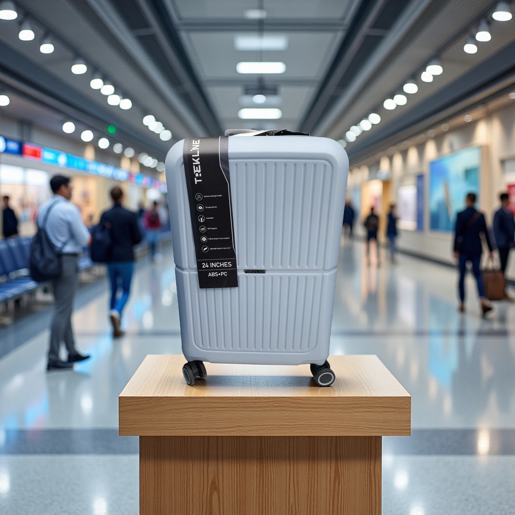 Electric luggage, lightweight, large-capacity suitcase, silent wheel belt, USB charging