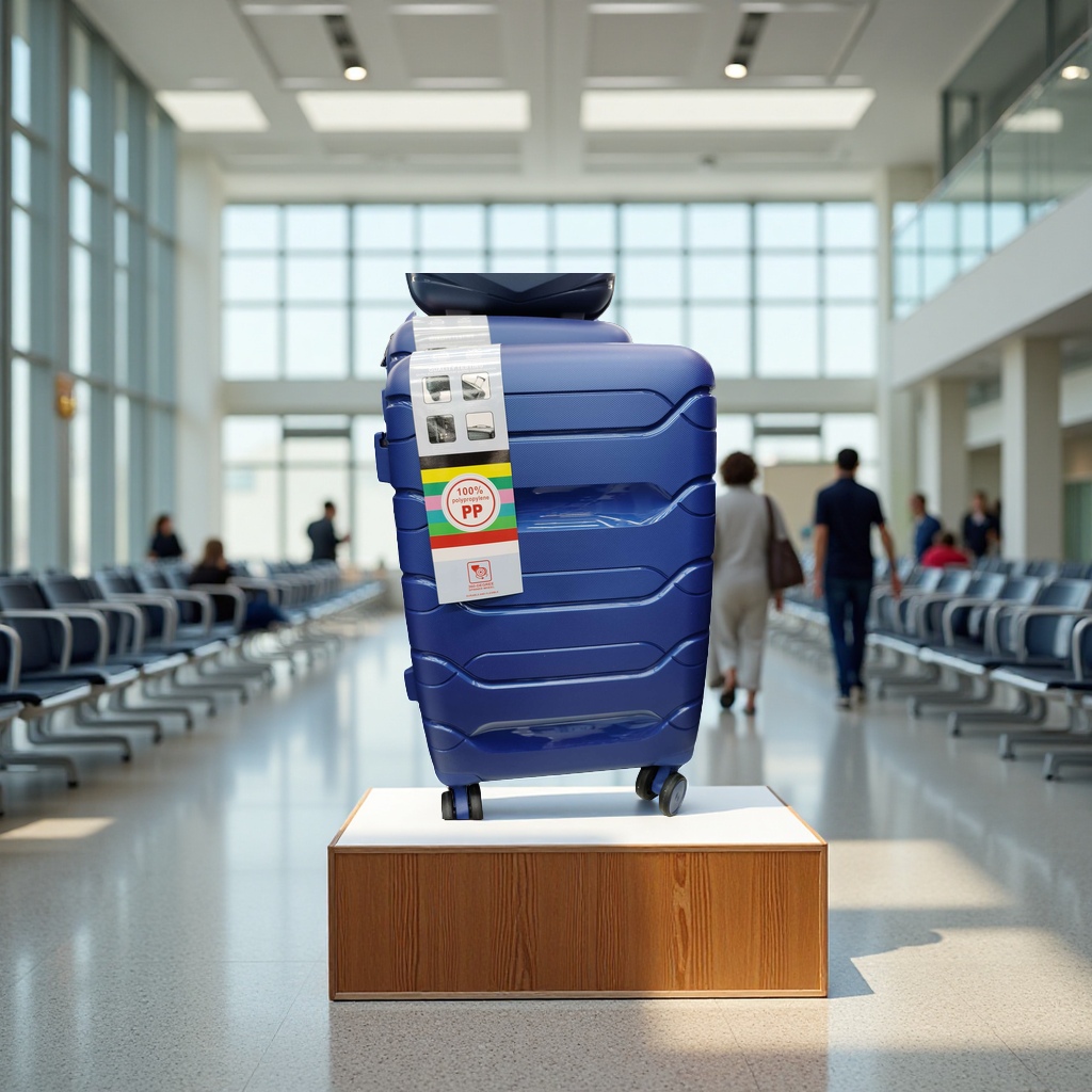 Electric suitcase, lightweight luggage, large-capacity 20-inch lockable suitcase with pull handle Application Scenario