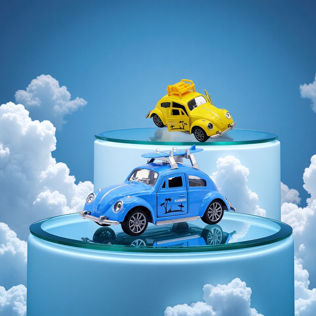 Alloy car toy police car racing car model 1:32 details Picture