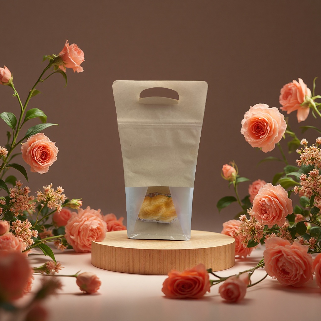 Hand-held toast bag, fresh-keeping bread bag, household food storage bag Specification image