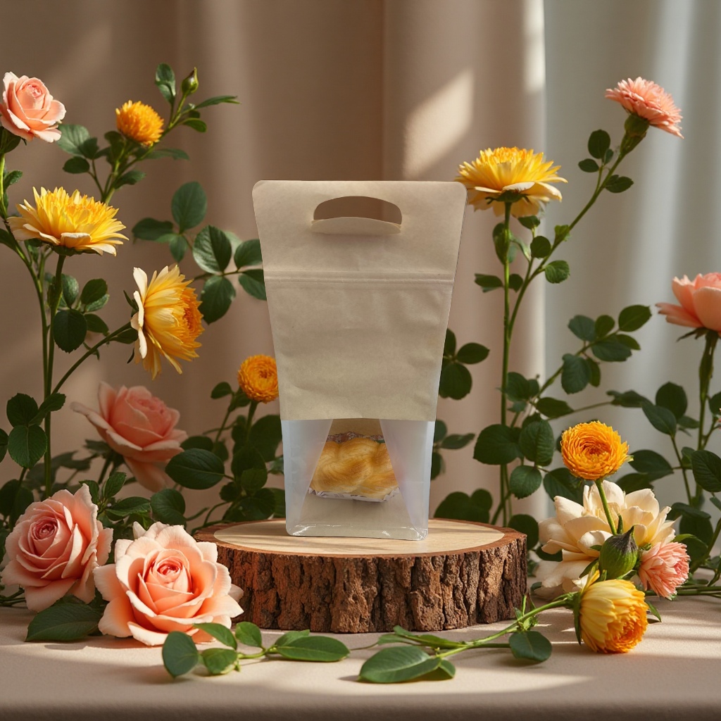 Hand-held toast bag, fresh-keeping bread bag, household food storage bag Application Scenario