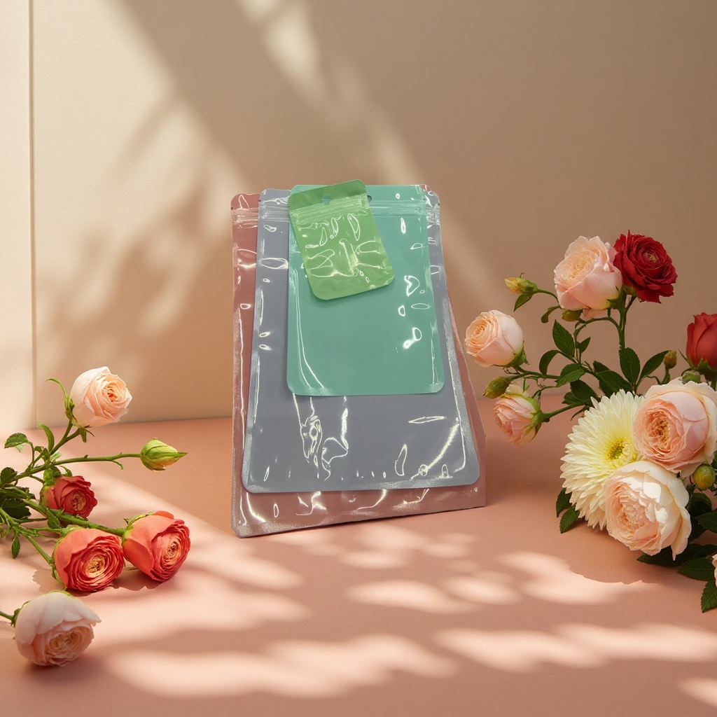 Macaron-style fashionable hand-held shopping bag, 15x20cm Application Scenario