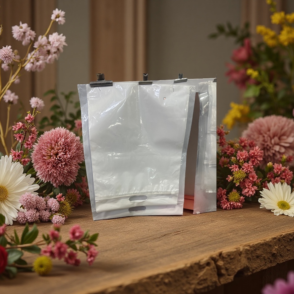 Perforated zipper handbags are reusable and eco-friendly bags Application Scenario