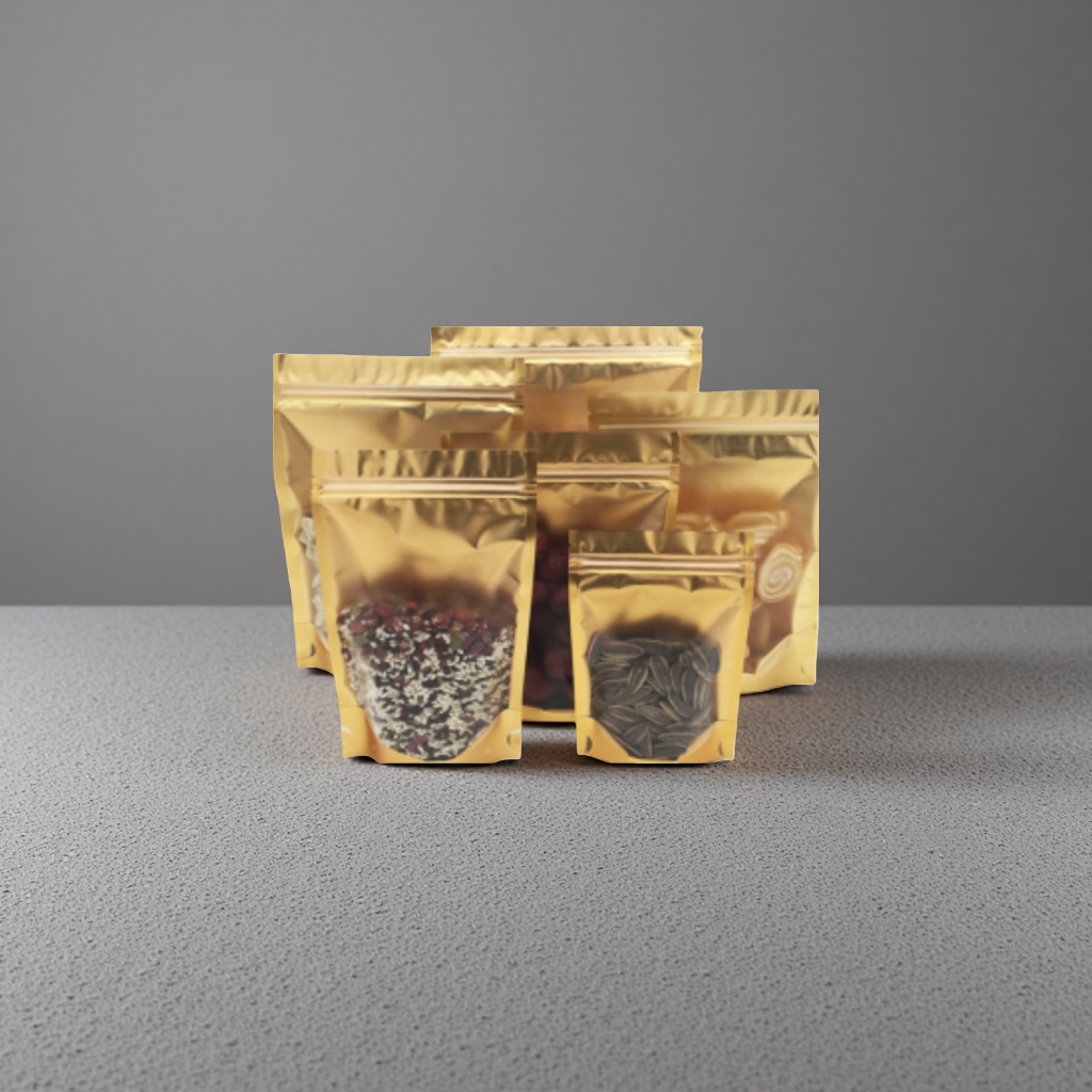 Stand-up bag food packaging bags, large-capacity reusable sealed bags, fresh-keeping bags Application Scenario