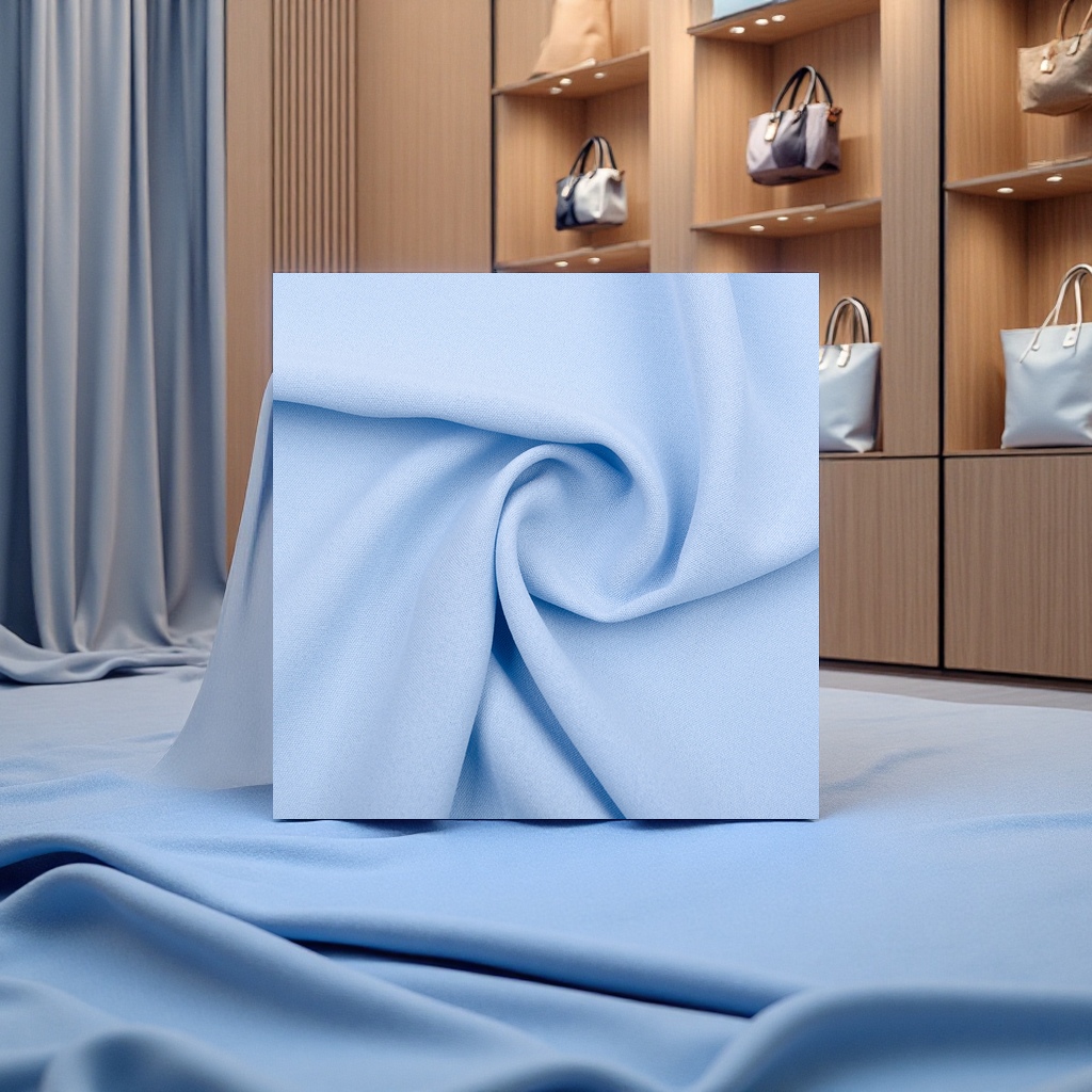 Ice silk crepe chiffon fabric, cool headscarf, large robe, dress set, dress fabric Application Scenario