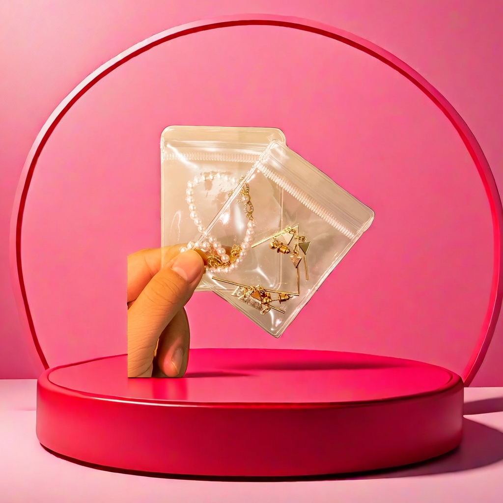 PVC袋透明大号加厚购物袋家用收纳袋