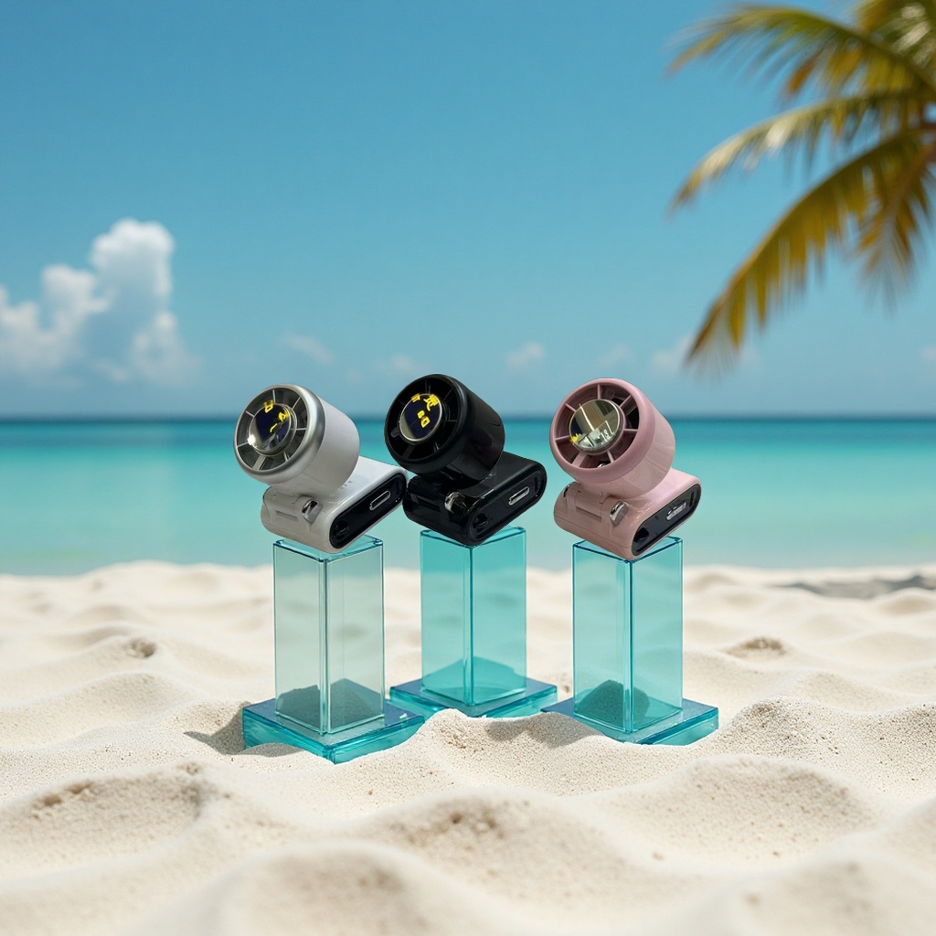 Handheld electric fan, small fan, portable silent mini fan, excellent gift for cool summer details Picture