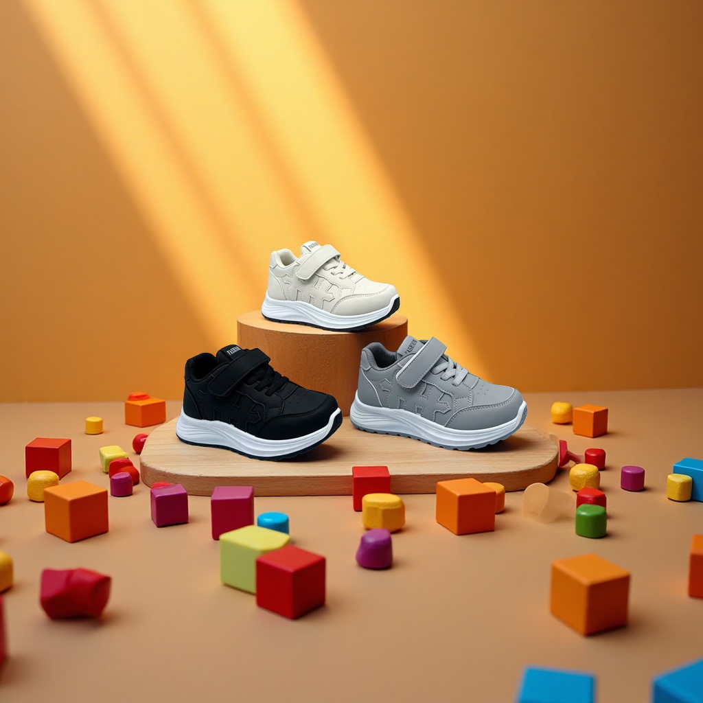Baby children's sports shoes for Spring and Autumn Casual Soft soles 007 Application Scenario