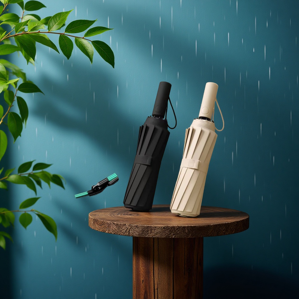 晴雨伞实物图