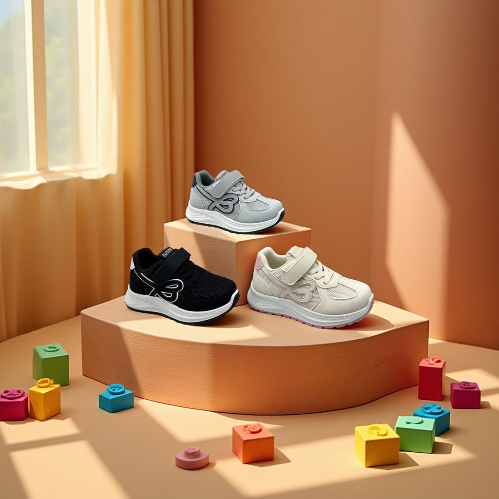Baby children's sports shoes for spring and autumn Casual soft soles 012 Application Scenario