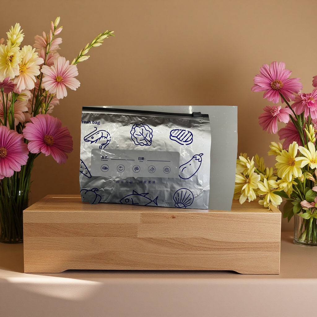 Food packaging bags, aluminum foil bags, preservation bags, large capacity, sealed, moisture-proof and durable Specification image