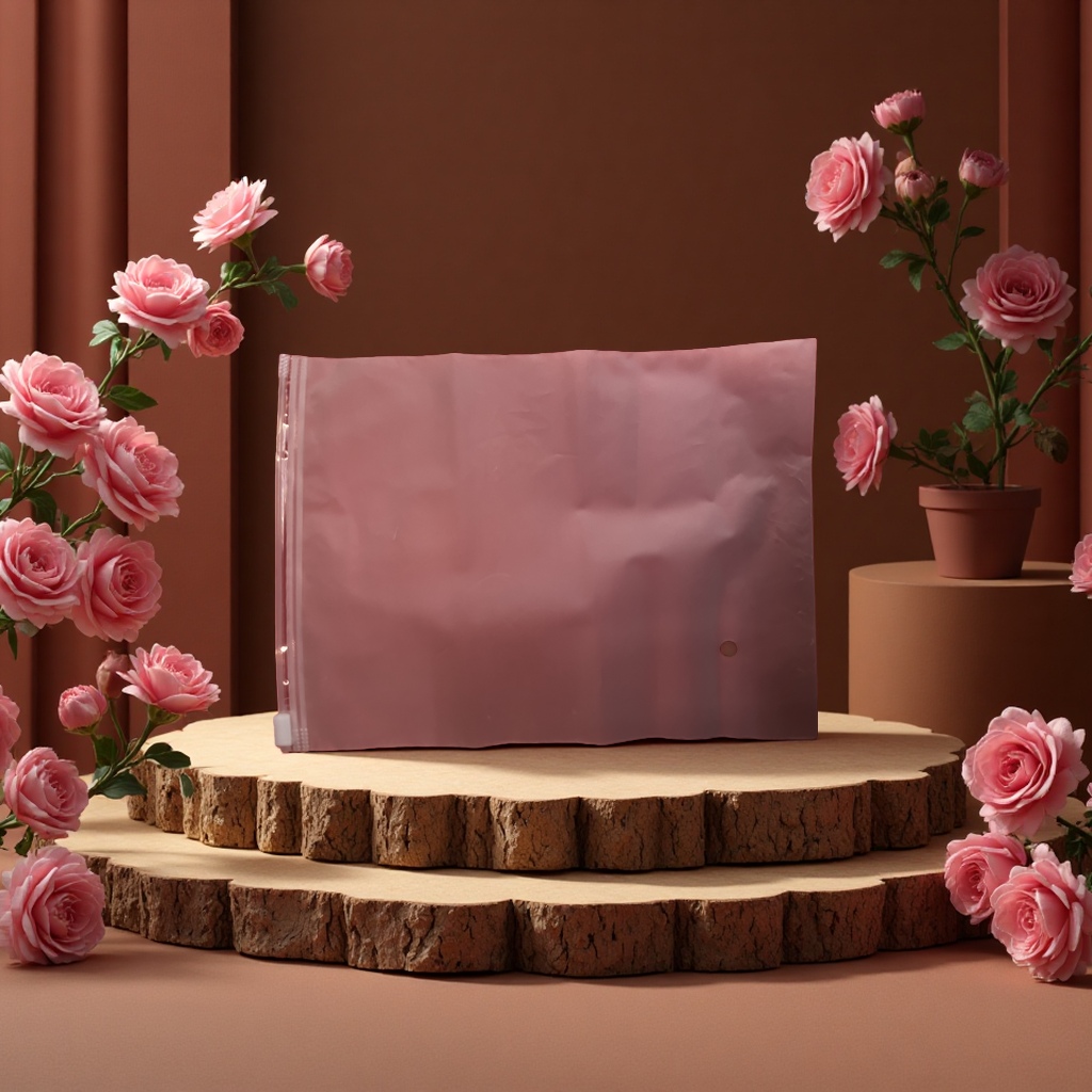 The frosted zipper bag is a large-capacity dust-proof storage bag that can be reused