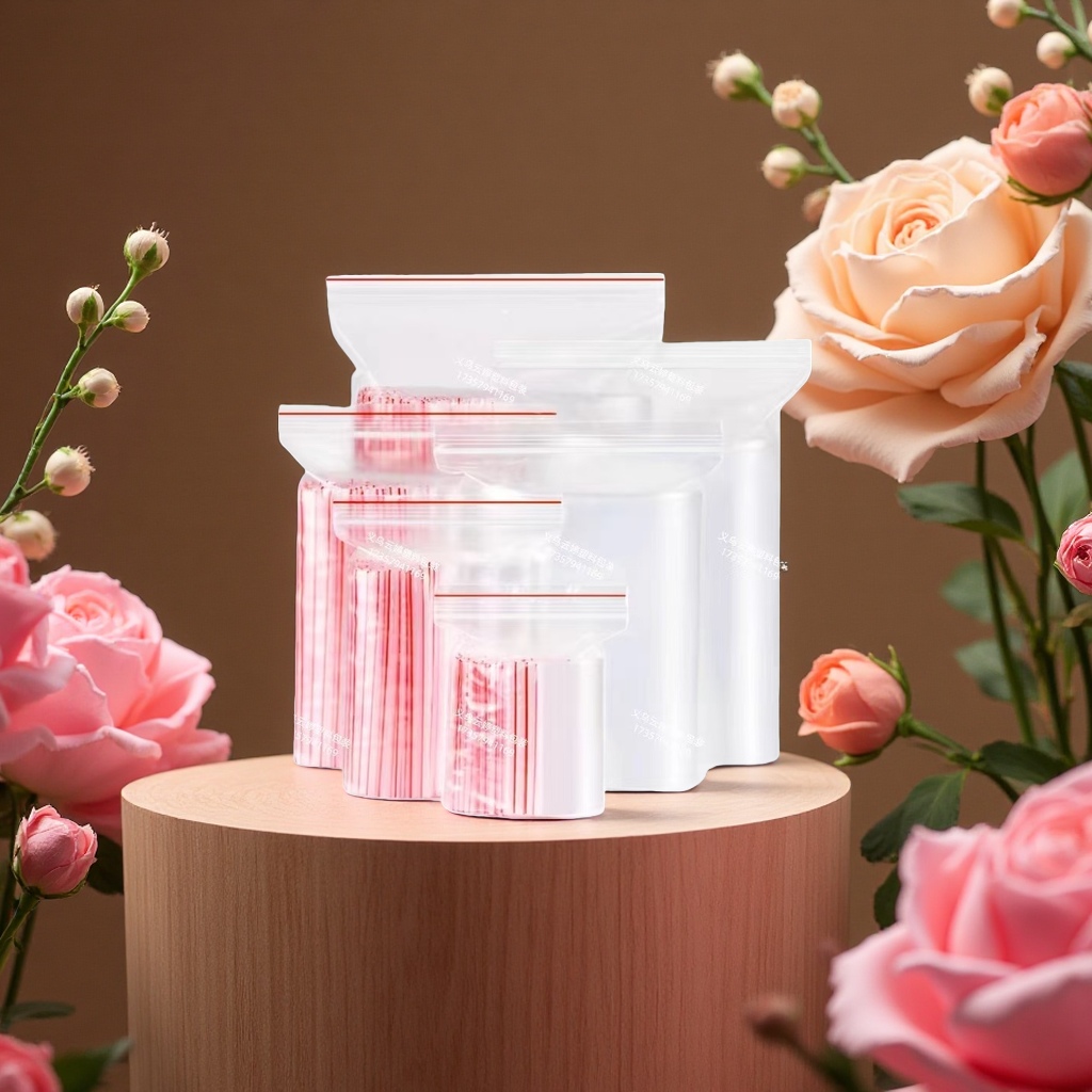 Self-sealing bag, food-grade sealed preservation bag, large, thickened, leak-proof, household size Specification image