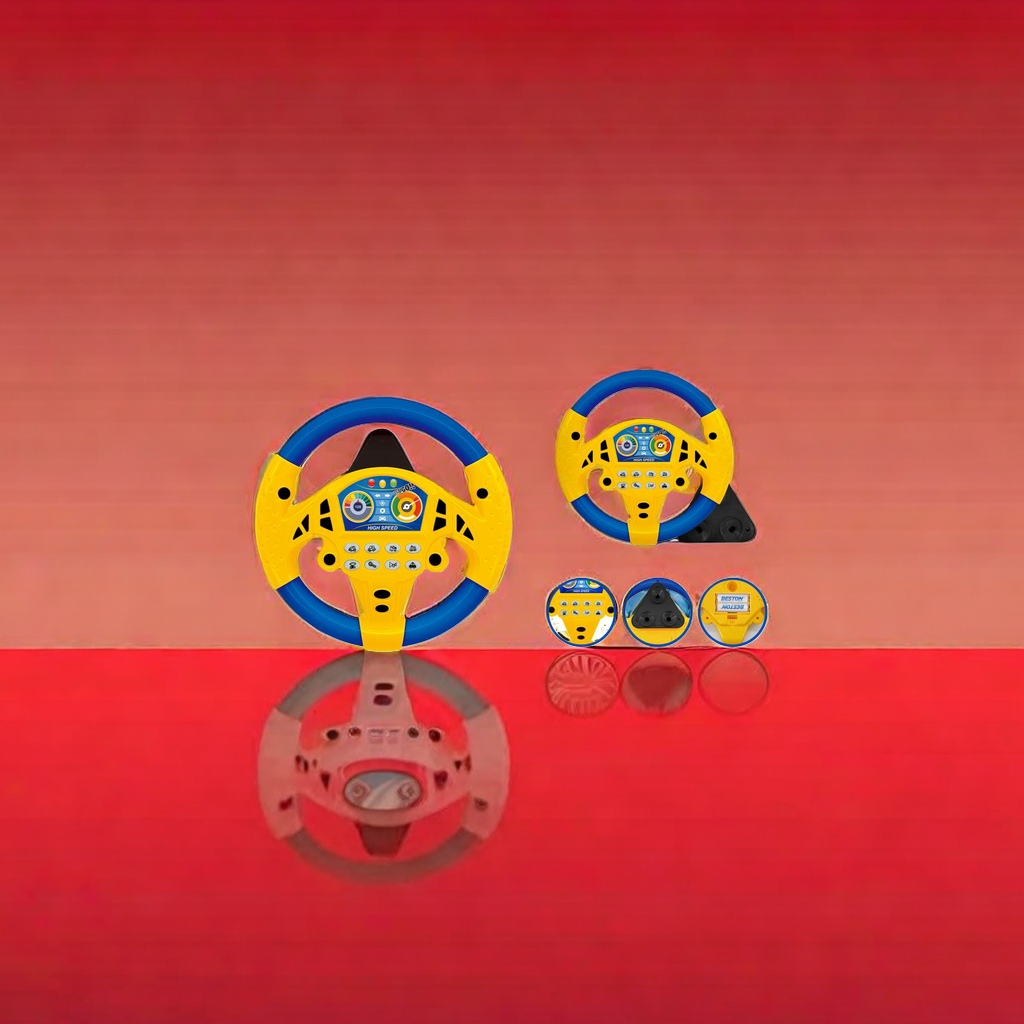 儿童玩具音乐方向盘  