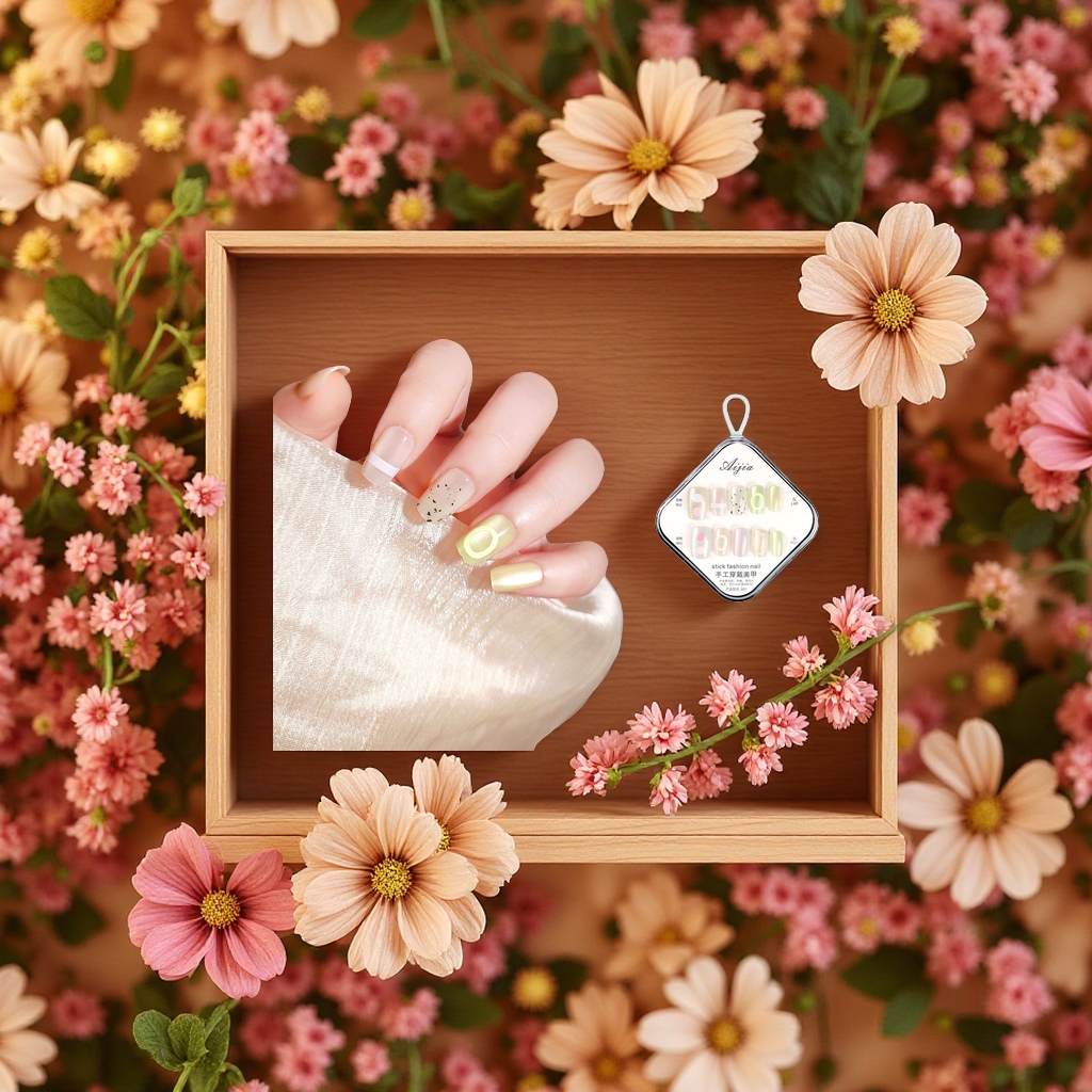穿戴甲美甲贴片可卸卸甲片美甲工具套装家用美甲材料210710037