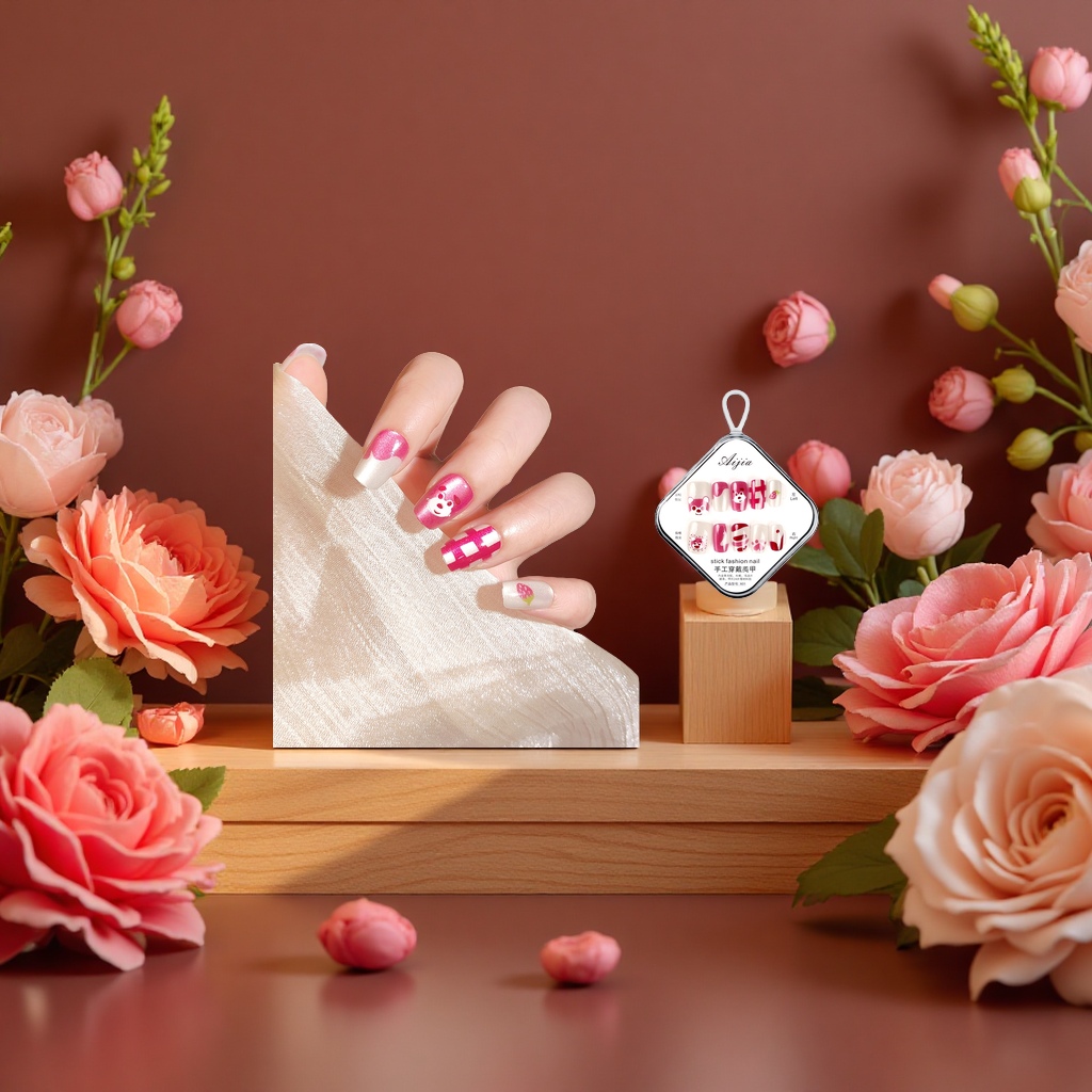 光疗甲胶甲油套装美甲工具 DIY 甲片贴片 Application Scenario