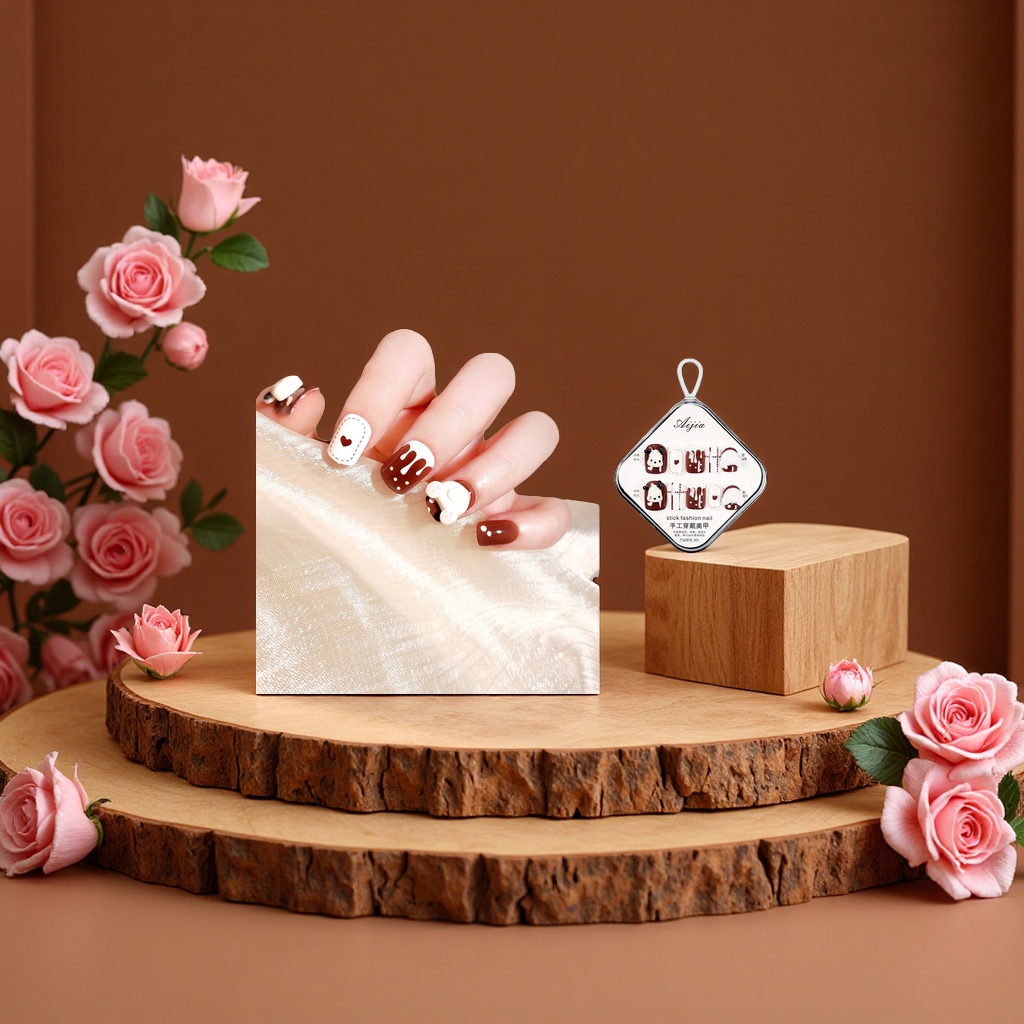 光疗甲胶甲油套装美甲工具 DIY 甲片贴片211124754