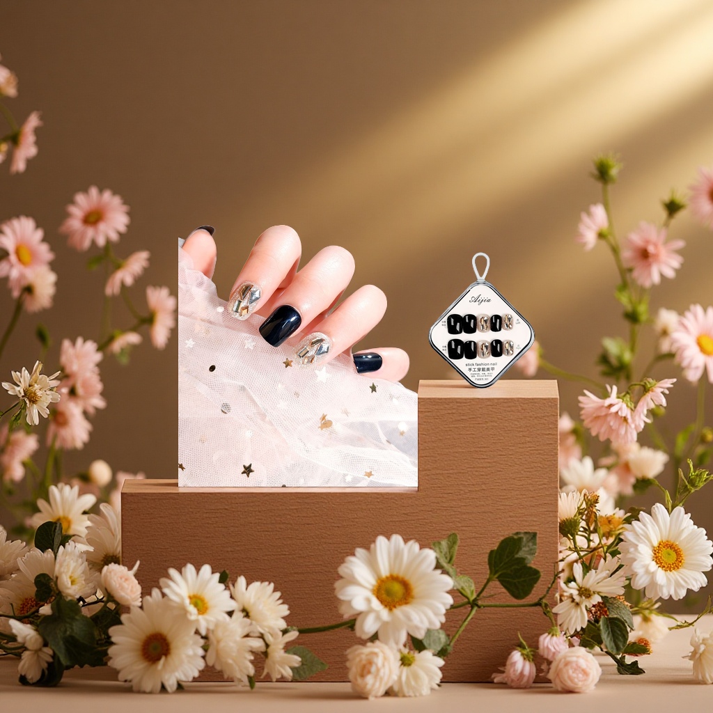 光疗甲胶甲油套装美甲工具 DIY 甲片贴片211309850 Application Scenario