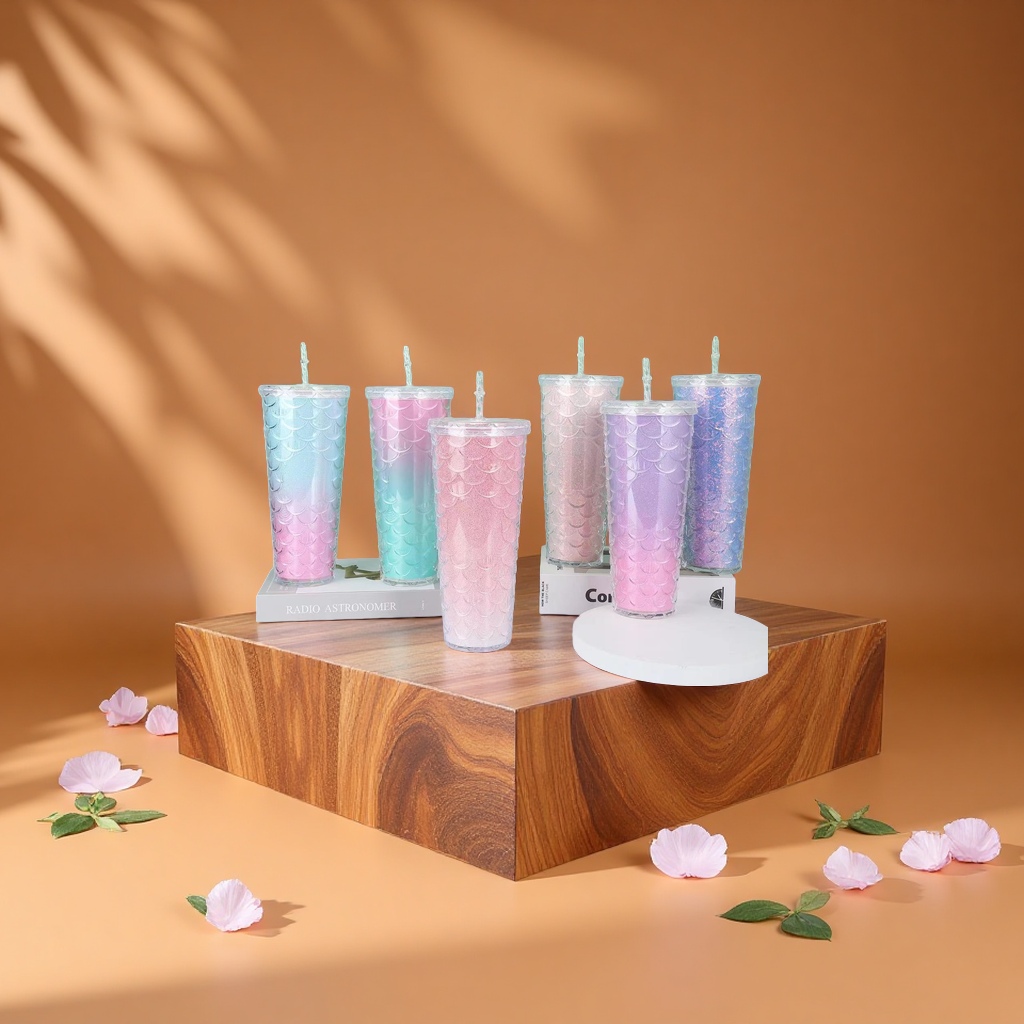 Children's summer portable insulated cup 180ml plastic cup with leak-proof design drinking cup Specification image