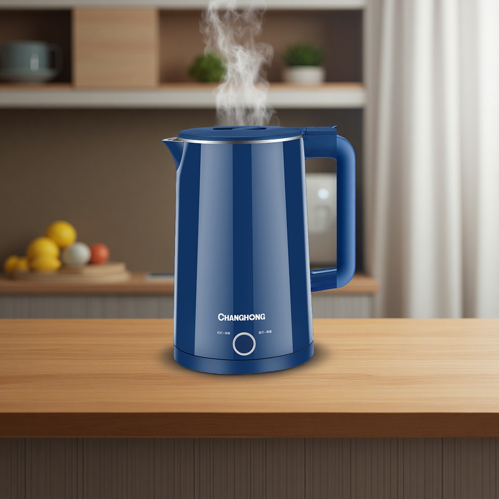 Stainless steel electric kettle 304, 1.5-liter large capacity household new model 105622579 details Picture