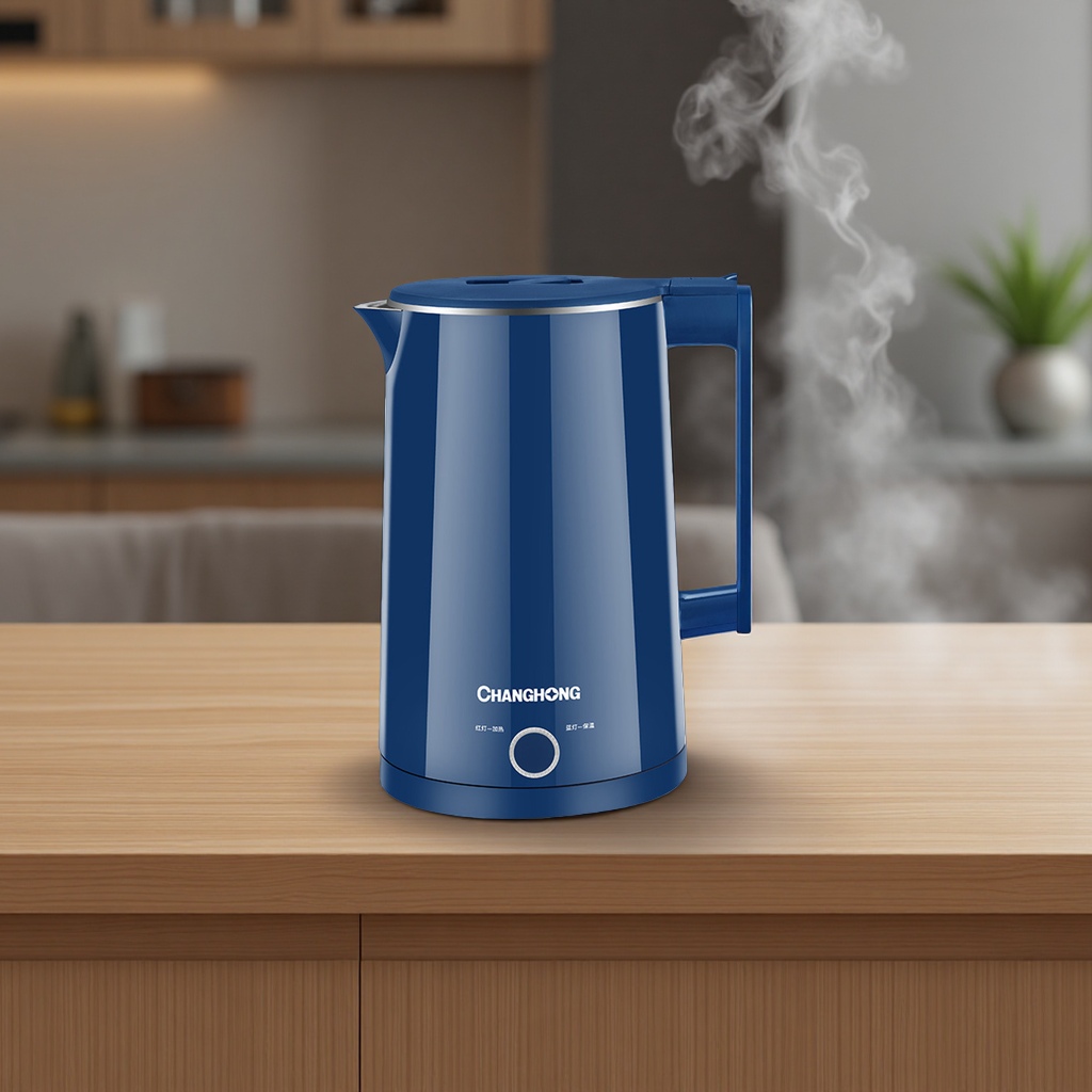 Stainless steel electric kettle 304, 1.5-liter large capacity household new model 105622579 Specification image