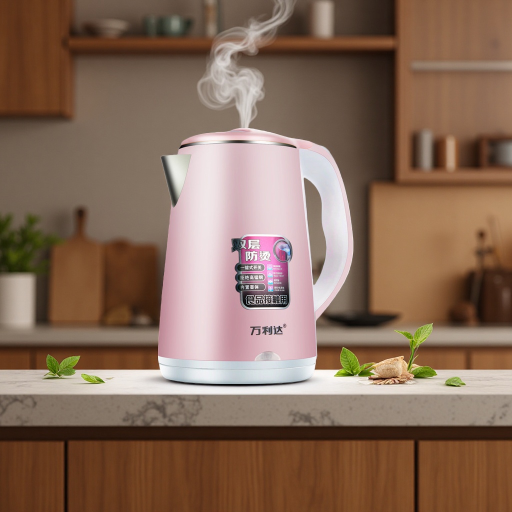 Russian-exclusive 1.5-liter electric kettle for cross-border use, which boils quickly and prevents dry burning Application Scenario