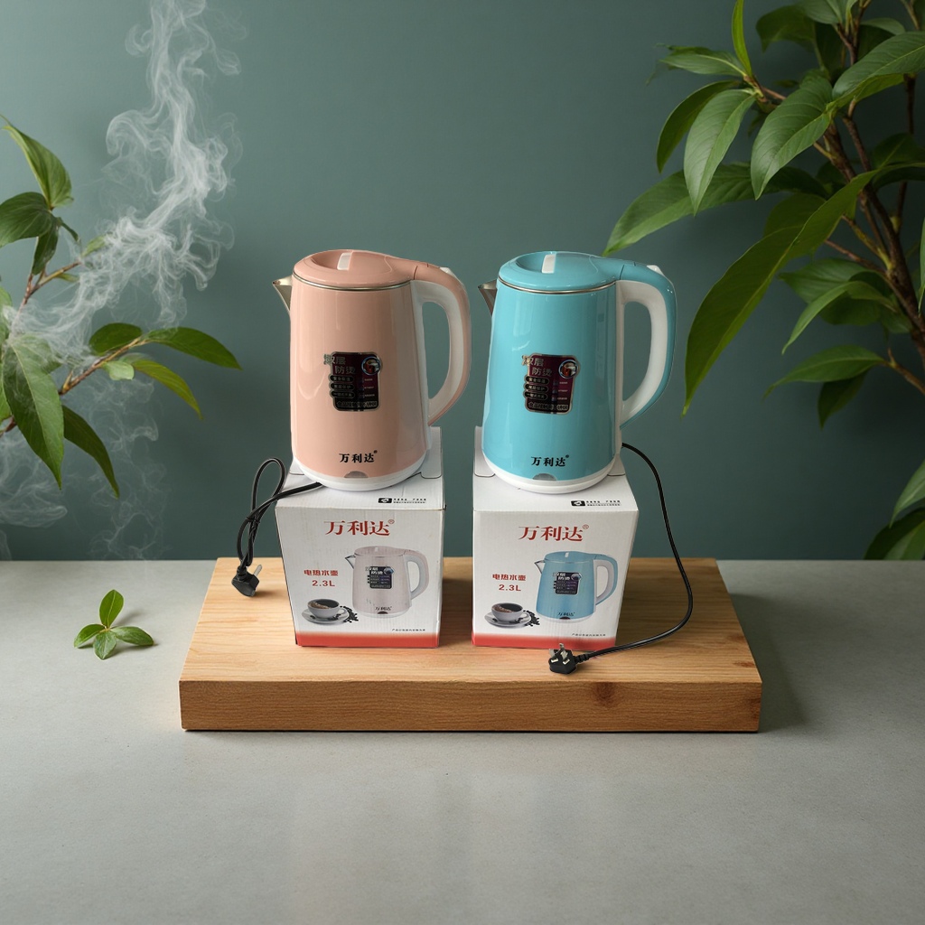 不锈钢电热水壶304烧水壶1.5L大容量快速加热防烫手