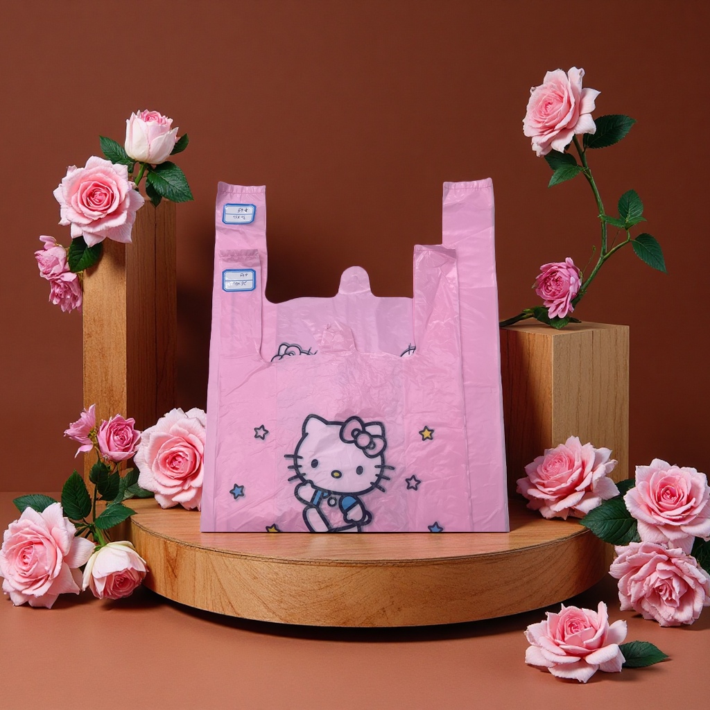 Handbag, large-capacity fabric shopping bag, foldable storage bag, simple style