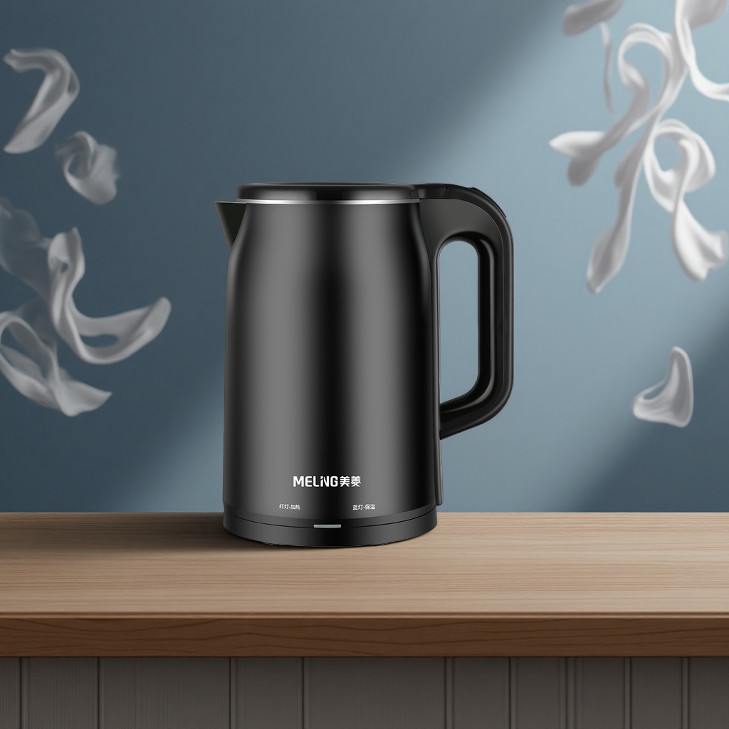 Russian electric kettle for cross-border supply, 1.5L electric kettle for household use, large capacity, fast heating Specification image