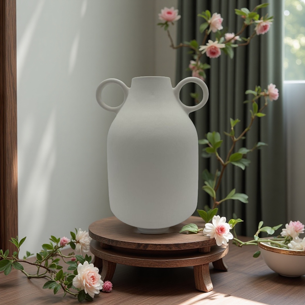 陶瓷花瓶摆件产品图