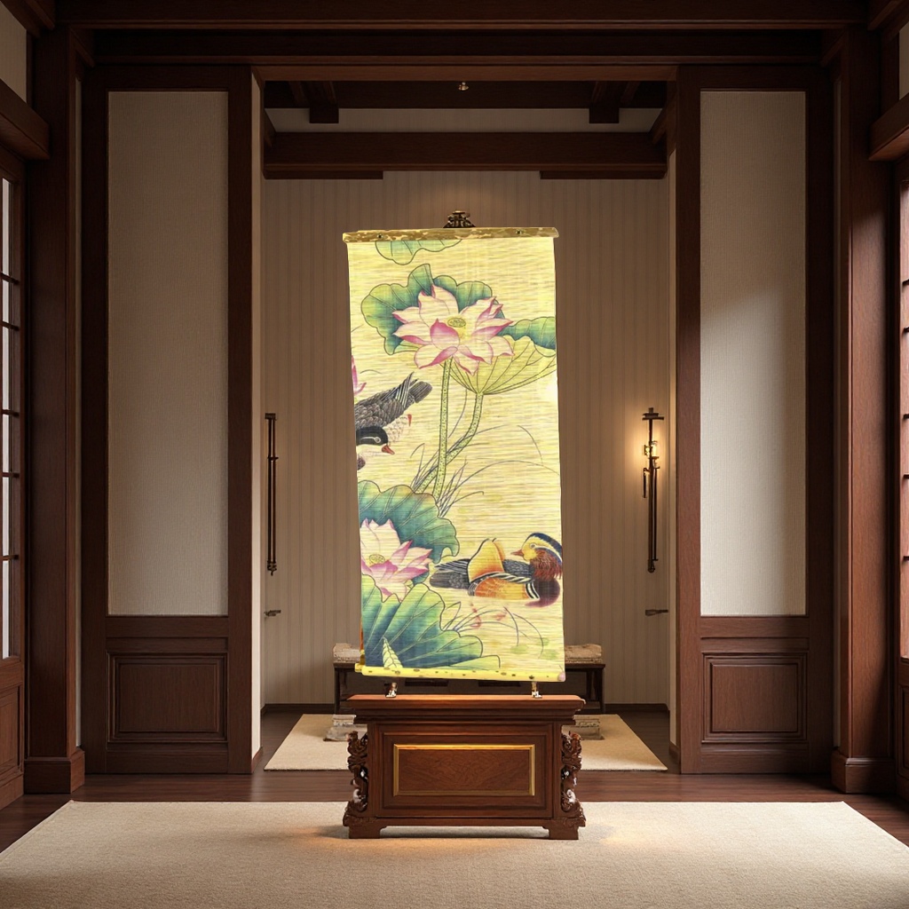 屏风细节图