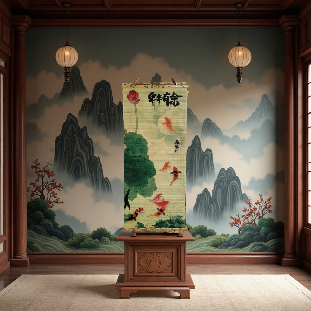 屏风白底实物图