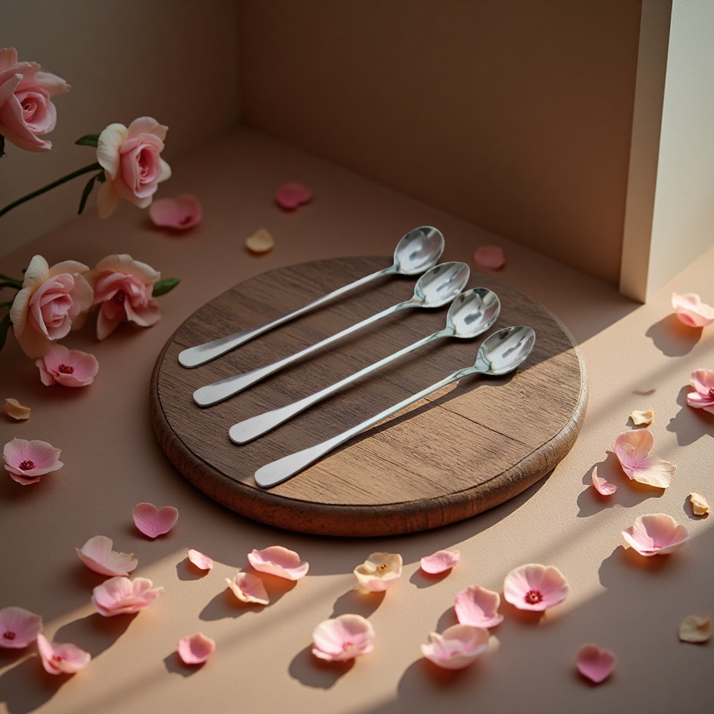 Metal medicine spoon, coffee bean measuring spoon, metal small spoon, household condiment measuring spoon, precise measuring tool Specification image