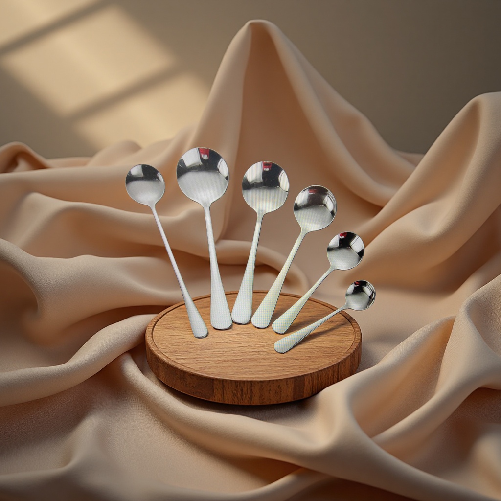 Metal medicine spoon, coffee bean measuring spoon, metal small spoon, household grinding spoon, coffee spoon measuring tool 141712136 Specification image