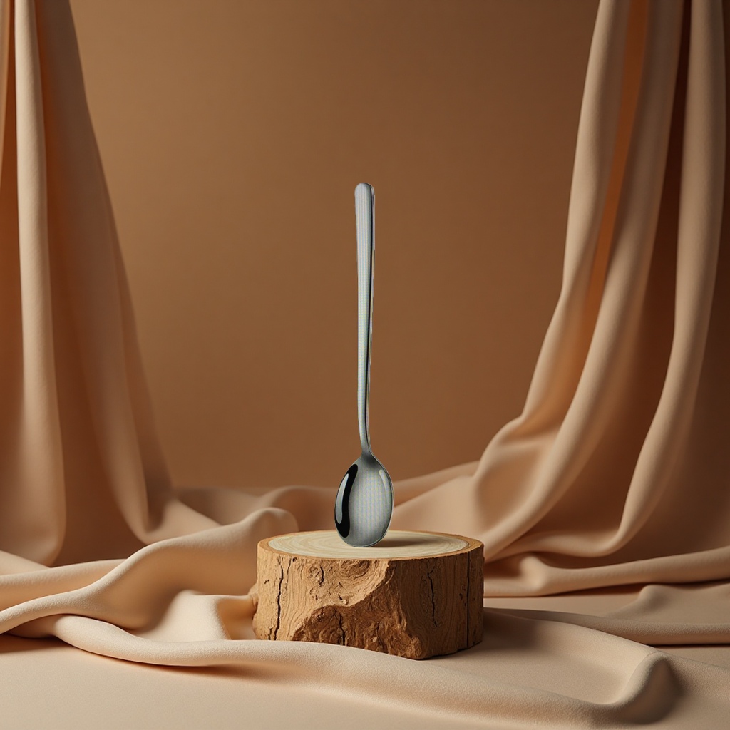 Metal coffee bean measuring spoon, metal medicine spoon, small spoon, 15g size, rust-proof and durable Specification image